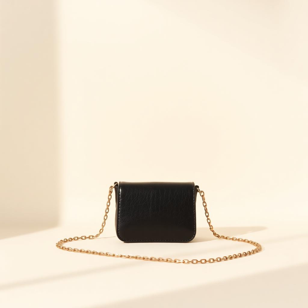 Mini Bolso Cadena Oro